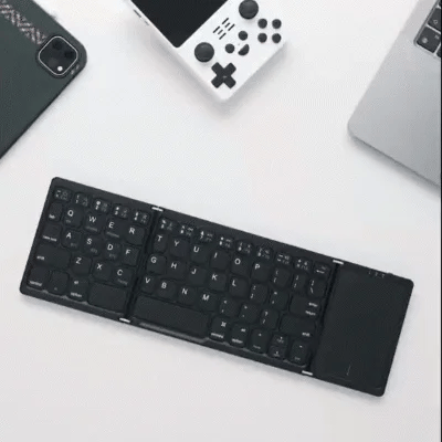 Foldable Bluetooth Keyboard for Phones Laptop and Tablets.