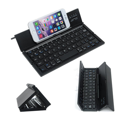 Bluetooth Foldable Keyboard for Phones and Tablets, Pc.