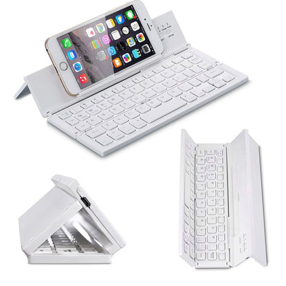 Bluetooth Foldable Keyboard for Phones and Tablets, Pc.